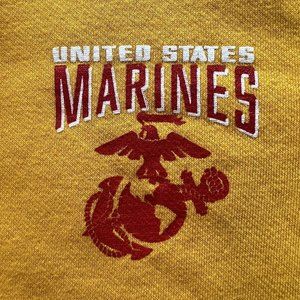 Marines, Under Armour, Pullover Hoodie, Size Large "Americas 911" Military